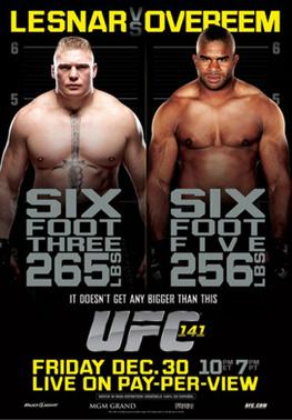 UFC 141 – مبارزه براک لزنر و آلیستار اوریم