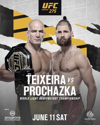 UFC 275 – مبارزه گلاور تشیرا و یری پروهازکا