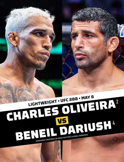 UFC289 – مبارزه بنیل داریوش و چارلز اولیویرا