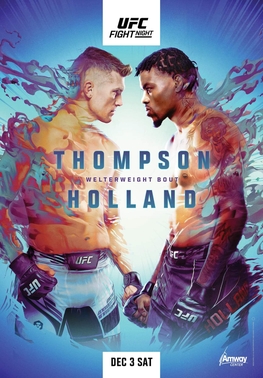 UFC on ESPN42 : مبارزه استفن تامپسون و کوین هالند